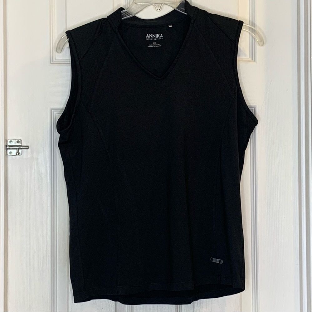 Annika by Cutter & Buck Women’s Sport Golf Performance Tee Size Large Black